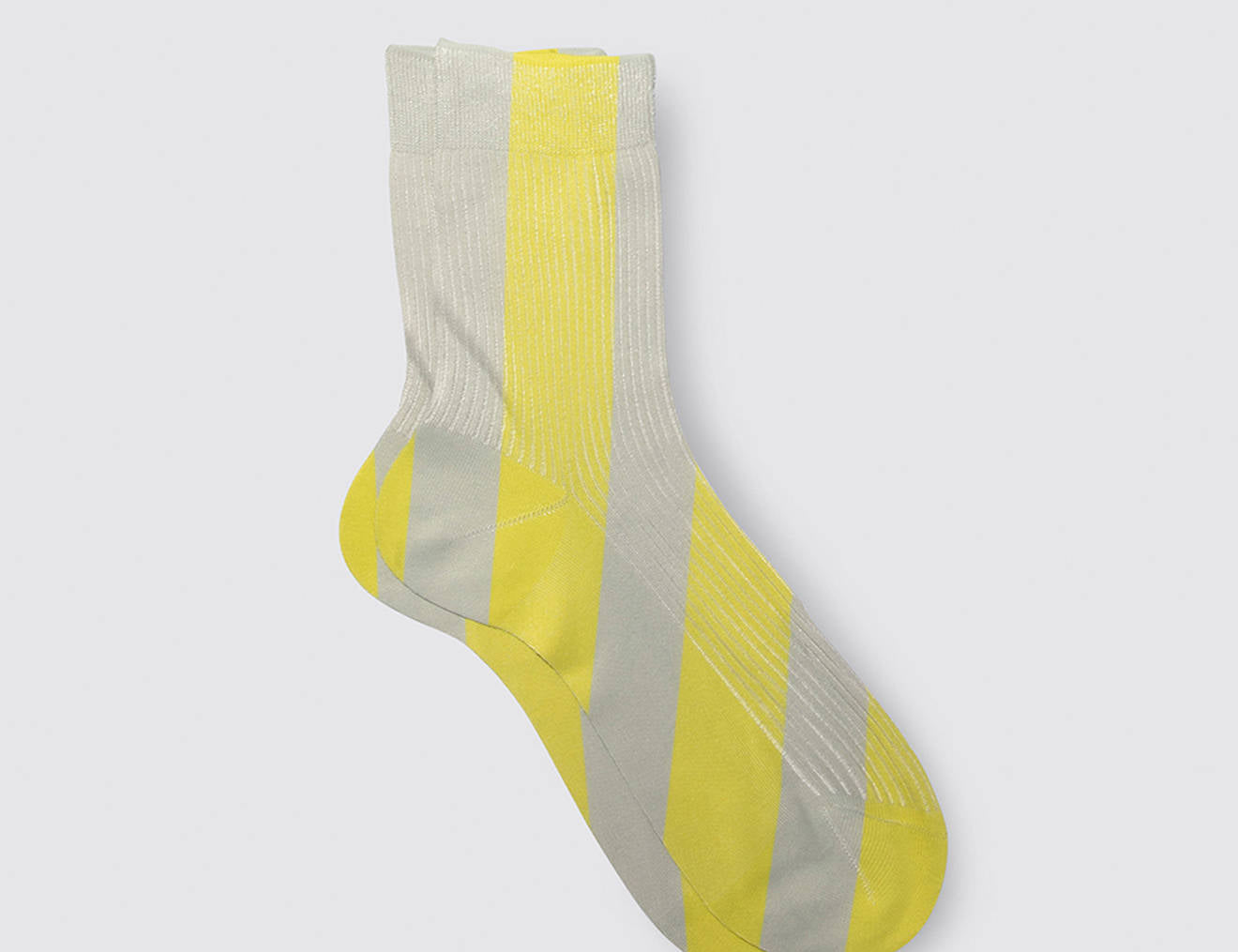 One Ribbed Stripe Socks