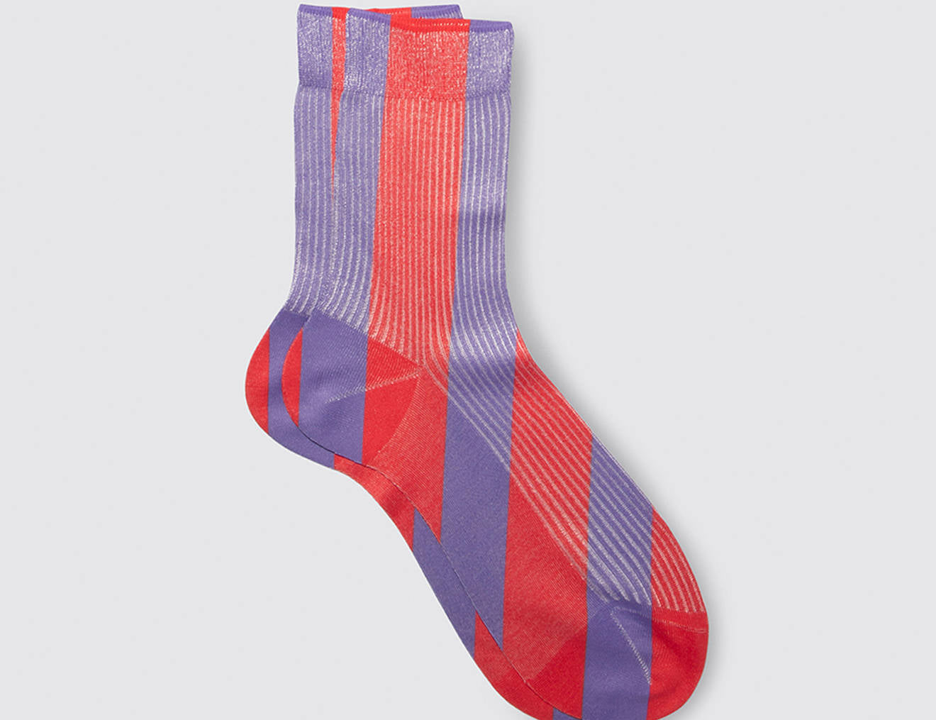 One Ribbed Stripe Socks