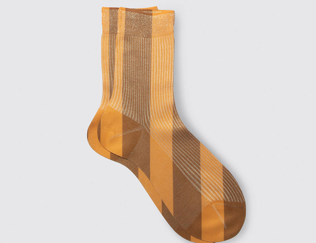 One Ribbed Stripe Socks