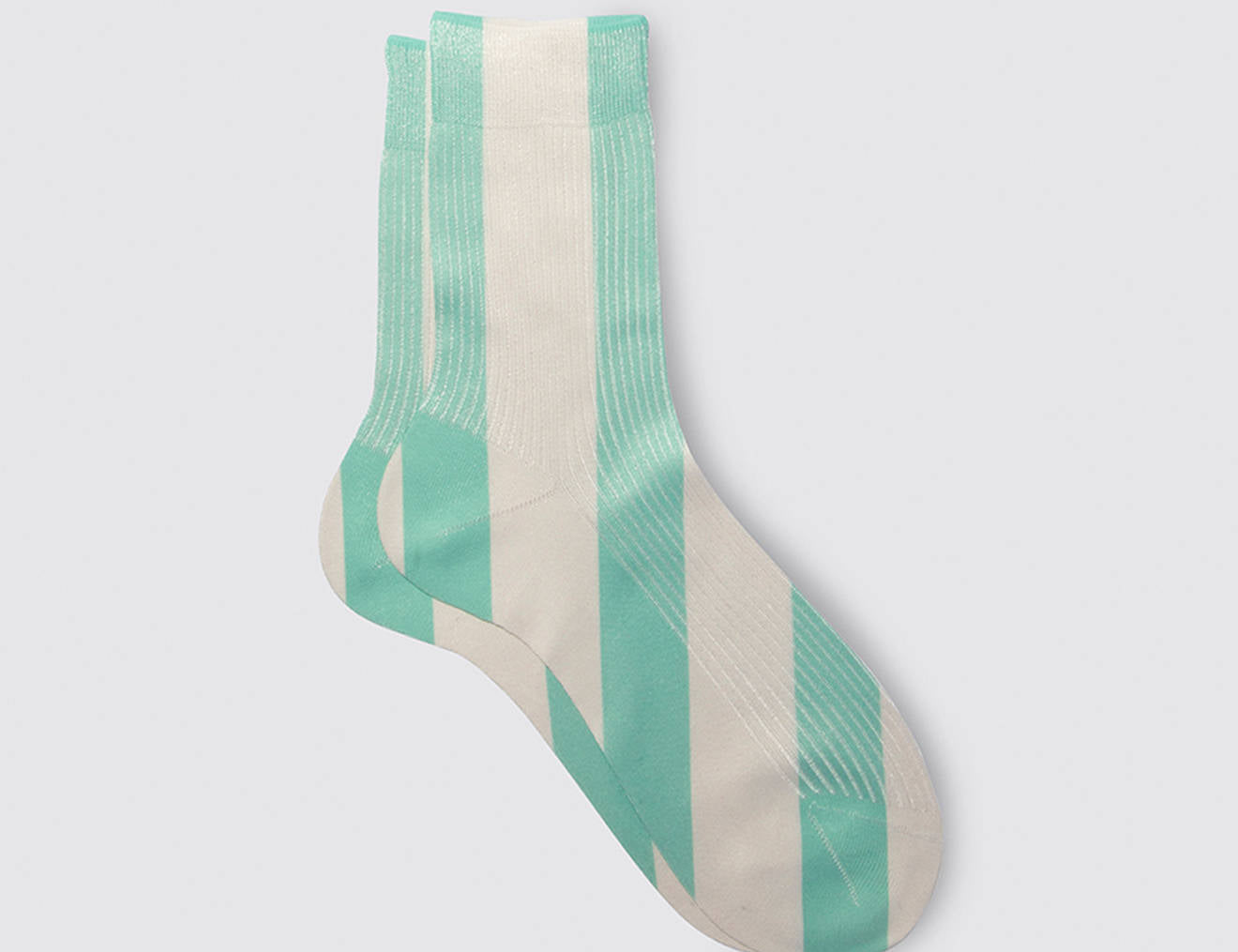 One Ribbed Stripe Socks